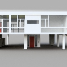 seidler house sydney 3d print model - Mito3D