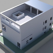 Bauhaus ben gurion avenida tel aviv 3d print model - Mito3D