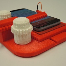 hücre telefon sekreter cep telefonu etch a sketch gravür eski yeni 3d print model - Mito3D