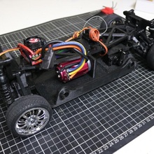 mirccar 1 10 on road Construir Tesla modelo corpo rc carros carro deriva turnê mrcc obts partes 3d print model - Mito3D