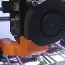 rede a8 ventilador duto 3dprinter fanduto mod aneta8 3d print model - Mito3D
