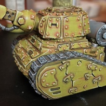 grot Panzer Kriegshammer 40k Stil Miniaturen Wargaming Tischplatte warhammer40k wh40k Orks Grots 3d print model - Mito3D