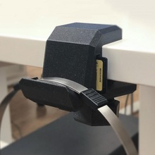 headphone hook sd card holder desk 3d print model - Mito3D