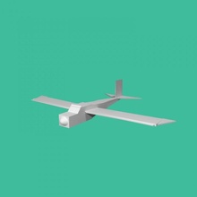 avión diseño tinkercad 3d print model - Mito3D
