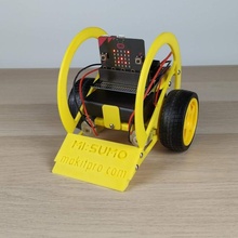 humbot mi sumo microbit robot education maker stem 3d print model - Mito3D