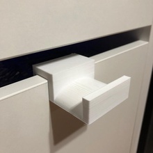 porta cuffia sospeso clip scrivania 3d print model - Mito3D
