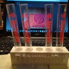 tubo ensaio houder frente licor 3d print model - Mito3D