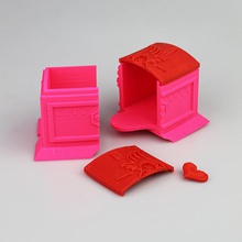coffre fort jouets jeux boîte jouet 3d print model - Mito3D