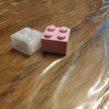 2x2 lego brique 3d print model - Mito3D