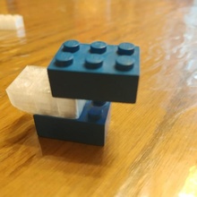 2x3 Lego mattone 3d print model - Mito3D