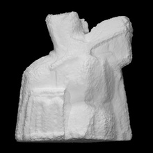 Schachfigur Scan Carving Dekoration Zahl Ritter Zahn Pferd Statuette Walross Elfenbein 3d print model - Mito3D