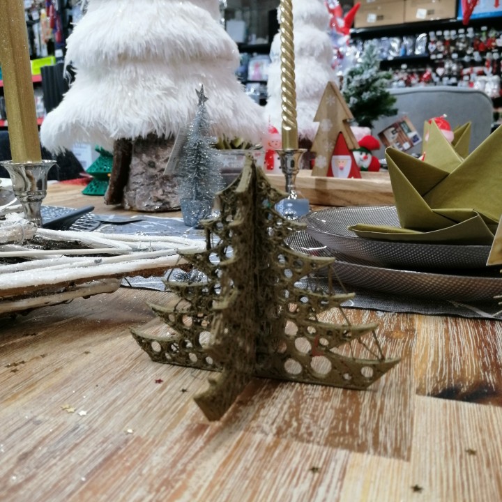 christmas tree deco 3dgregor & garden 3d printable ball printing star noel sapin boule toile fir 3D print model - Mito3D
