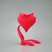 cuore vaso giardino 3d print model - Mito3D