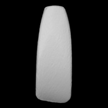 hollow edged axe scan stone weapon rock 3d print model - Mito3D