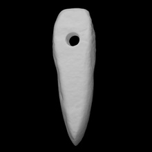 simple shaft-hole axe scan stone tool shaft hole 3d print model - Mito3D