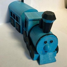 mistfit treno giocattoli Giochi Natale giocattolo vacanza tinkercad rudolf misfittoys 3d print model - Mito3D