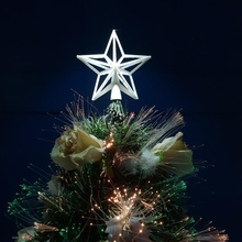 star christmas tree topper & garden free fdm support xmas store sla holiday atom 3d print model - Mito3D