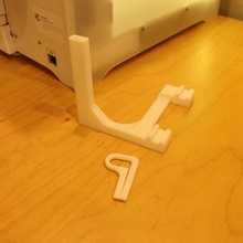 ultimaker 3 extendido filamento guía rail 3d impresora 3d print model - Mito3D
