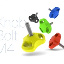 Knopf Bolzen m4 Werkzeuge 3d print model - Mito3D