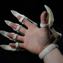 3d baskılı dış kabuk parmak + ekleri props cosplay el iskelet oyuncaklar 3d print model - Mito3D