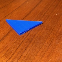 tangos pequeña triángulo trozo arreglar juguete 3d print model - Mito3D