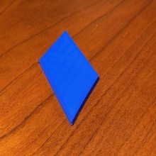 tangos sesgado rectángulo trozo arreglar juguete 3d print model - Mito3D