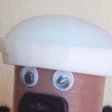 chapeau marin lego géant village jouets Jeux poupées 3d print model - Mito3D