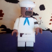 pernas marinheiro Lego gigante Vila brinquedos doys 3d print model - Mito3D