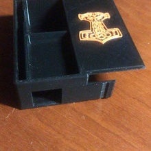 caja parà tabaco selvaggio Astuccio guaina sigaretta tabacco sigarette funda 3d print model - Mito3D