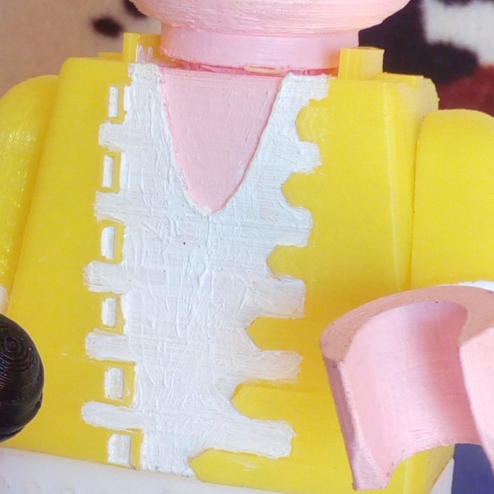 cuerpo Freddy mercurio Lego gigante muñecas juguetes 3D print model - Mito3D