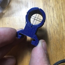 nerf disruptor punto mira conjunto dardo dardos arreglar juguete 3d print model - Mito3D