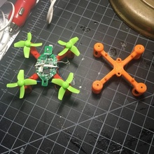 eachine e010 mini Quadcopter çevik çerçeve Uçan göz 3d print model - Mito3D