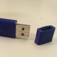 USB cobrir bainha caso 3d print model - Mito3D