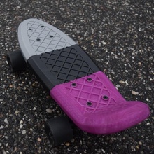 reforçado mini skate borda funcional Forte centavo patim 3d print model - Mito3D