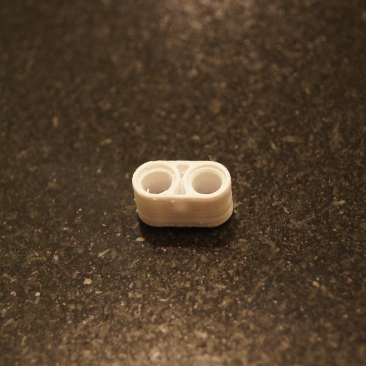 2x1 Lego teknik Liftarm 43857 değiştirme 3D print model - Mito3D