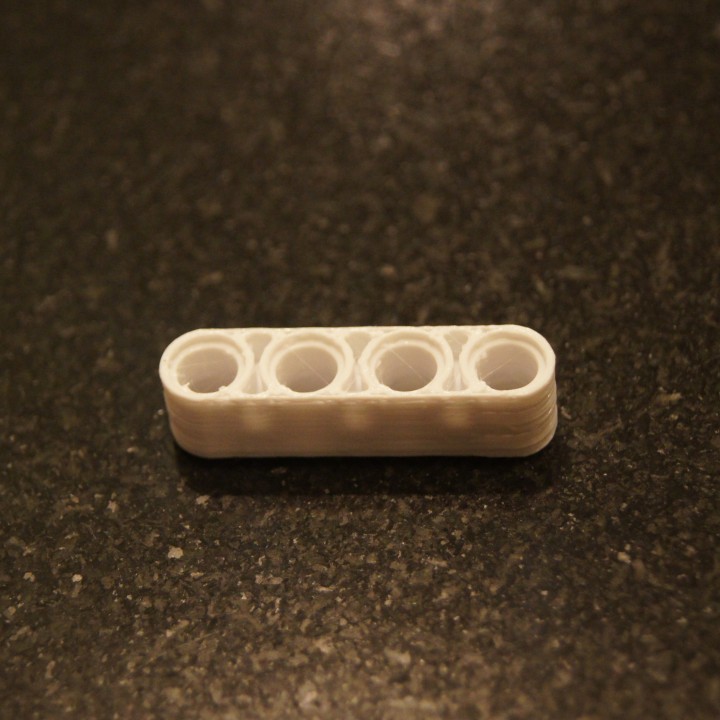 4x1 Lego técnica Liftarm reemplazo 3D print model - Mito3D