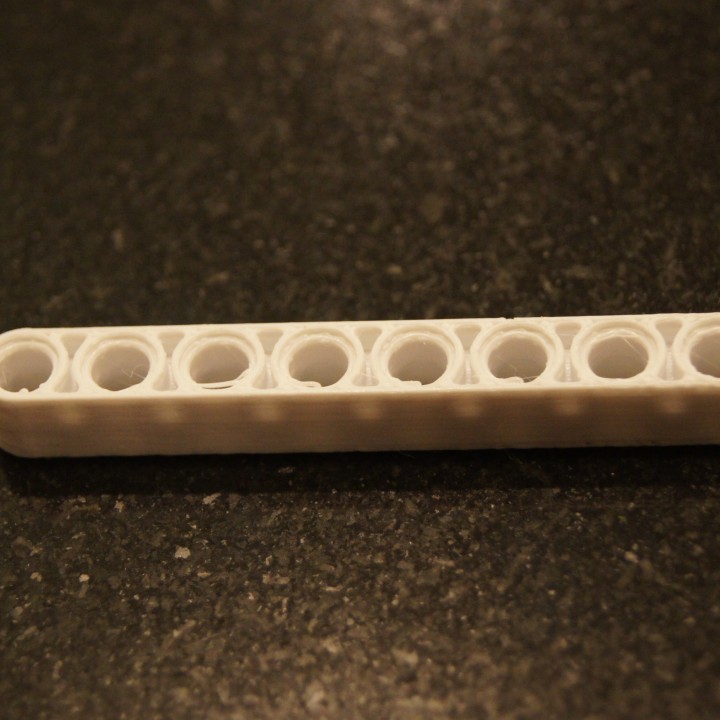 8x1 Lego Tecnico braço salva vidas substituição 3D print model - Mito3D