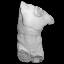 torso dancing faun minneapolis institute arts usa scan 3d print model - Mito3D