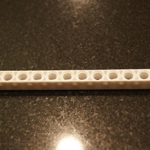 14x1 Lego Technik Liftarm Ersatz 3d print model - Mito3D