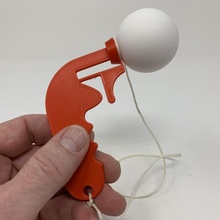 ping pong popper toys & games toy ultimaker autodesk fusion360 pingpong 3d print model - Mito3D