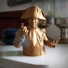 Napolyon büst hayran Sanat asker Fransızca şef Bonapart 3d print model - Mito3D