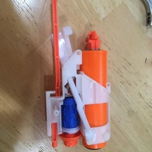 spinning mechanism nerf strongarm cylinder 3d print model - Mito3D