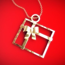 Noel kolye mücevher dekorasyon tasarım takı dekor christmaspresentpendant 3d print model - Mito3D