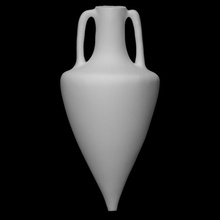 commercial amphora east greece scan ancient container drink pot vessel earthenware starage 3d print model - Mito3D