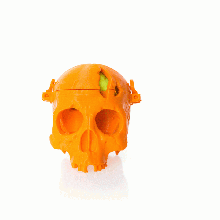 Skinheads skull box Gehirn 3dkitbash fan Kunst Schädel kitbash bonehead 3d print model - Mito3D