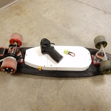 3d gedruckt elektrisch Skateboard my4777 3d print model - Mito3D