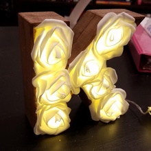 letter shaped light holder 3d print model - Mito3D