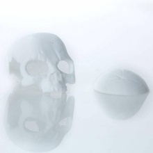 quin g1 máscara caveira 3dkitbashcom adereços cosplay boneca crânio 3d print model - Mito3D