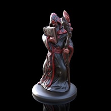 arcane wizard 3d printable miniature 3d print model tabletop fantasy figurines medieval rpg toy wargames wizard miniature staff mage warcraft tabletop minis wargame dungeon d&d 28mm 32mm arcanewizard3dprintableminiature3dprintmodel arcanewizard 3d print model - Mito3D