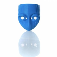 quin g2 cabeça estilo diy branco rosto 3dkitbashcom brinquedos games boneca quindoll blankface 3d print model - Mito3D